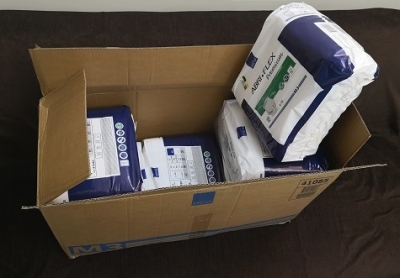 پوشک ابری فلکس M3 یک کارتن 6 بسته ای  پیک رایگان